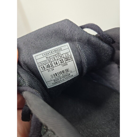 Brooks Ghost 16 All Black Running Shoes Men's Size 15 NARROW Sneakers ***READ*** - Picture 7 of 12